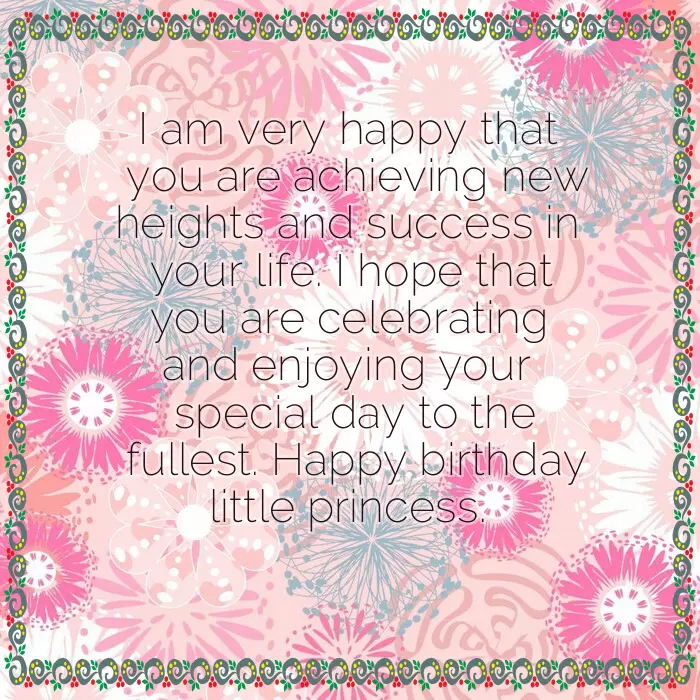 Birthday Wishes For A Child Girl