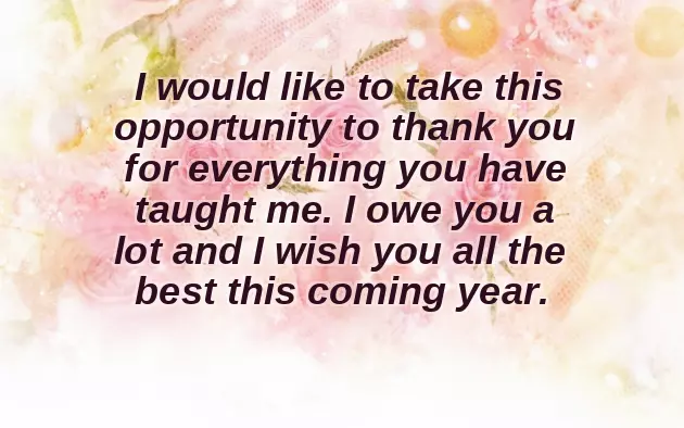 New Year Wishes For Boss