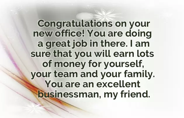 Best Wishes For New Shop