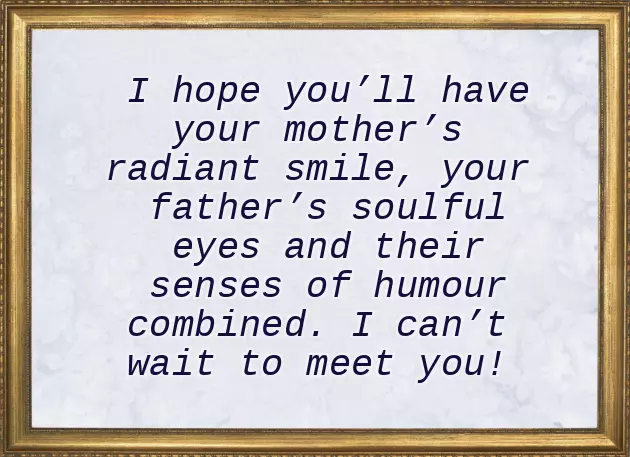 Baby Shower Message For Mom