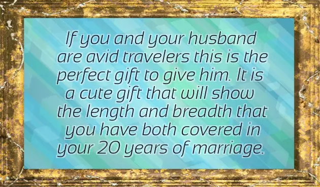 20Th Wedding Anniversary Gift For Wife