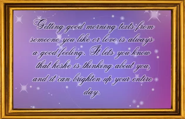 Cute Good Morning Messages For Your Crush