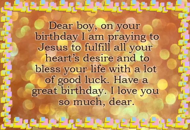 Happy Birthday Wishes For Son 2 Years