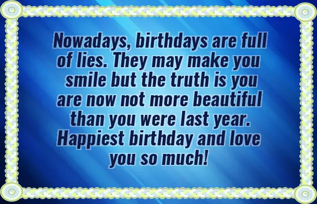 Funny Birthday Wish For Friend