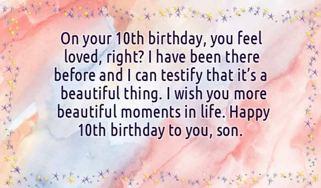 10Th Birthday Quotes For My Son 10Th Birthday Quotes For My Son
