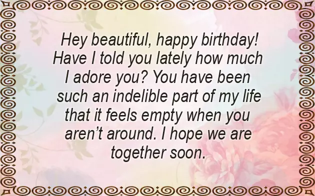Girlfriend Special Birthday Wishes