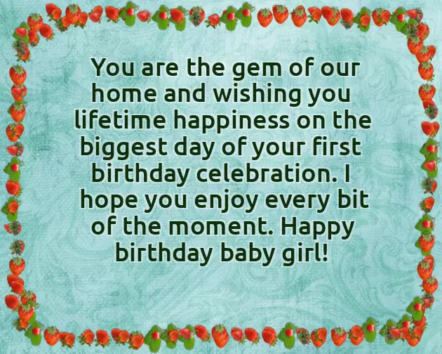Baby Birthday Quotes