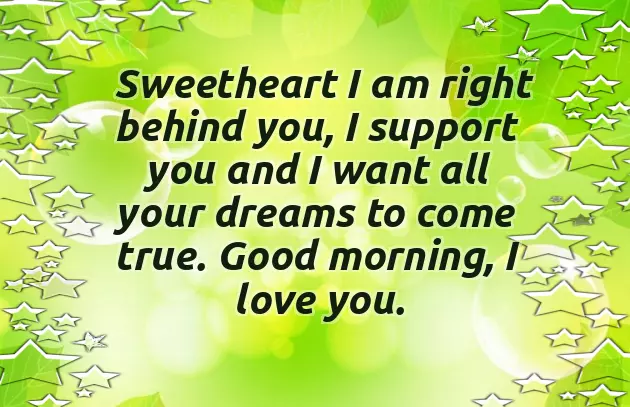 Beautiful Good Morning Message For My Wife