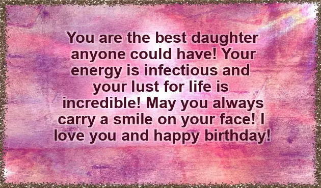 Happy Birthday Wishes For Lovely Daughter