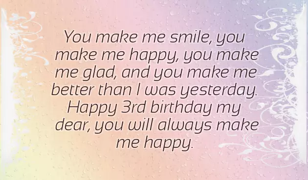 Happy 3Rd Birthday Niece Quotes