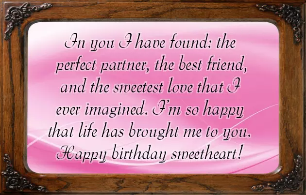 Birthday Phrases For Wife