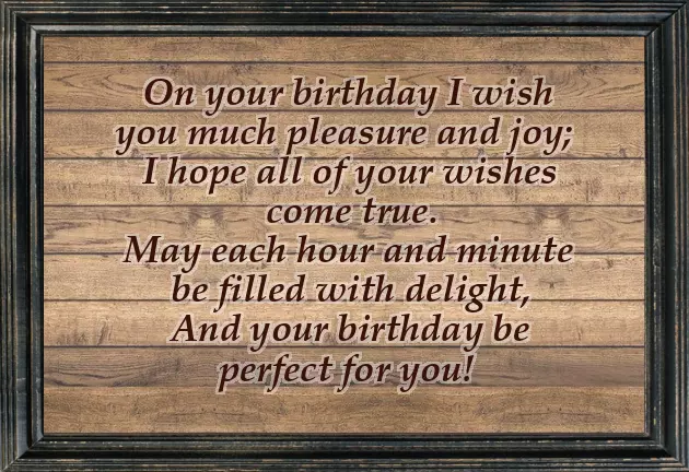 Birthday Wishes Special Words