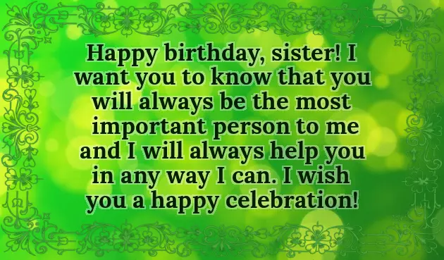 Beautiful Wishes For Sister Birthday Beautiful Wishes For Sister Birthday
