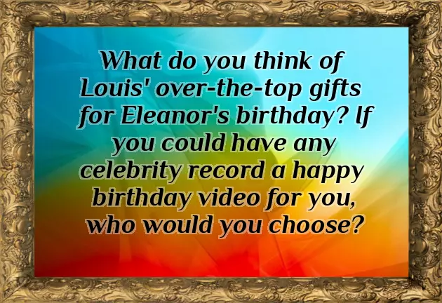Happy Birthday Eleanor