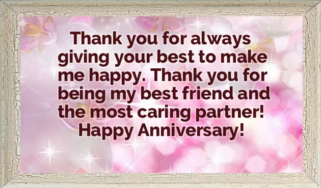 Thank U Message For Anniversary Wishes