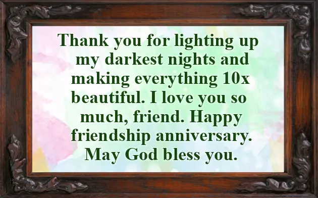 Happy Anniversary Friends