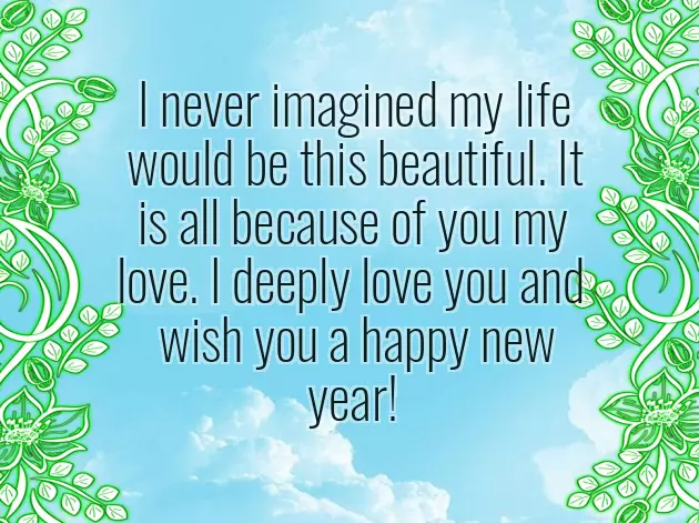 New Year With My Love Quotes New Year With My Love Quotes
