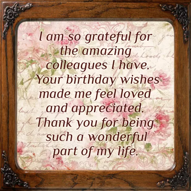 Thanking Someone For The Birthday Wishes Thanking Someone For The Birthday Wishes