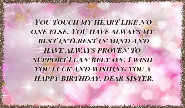 Quotes On Sisters Bday