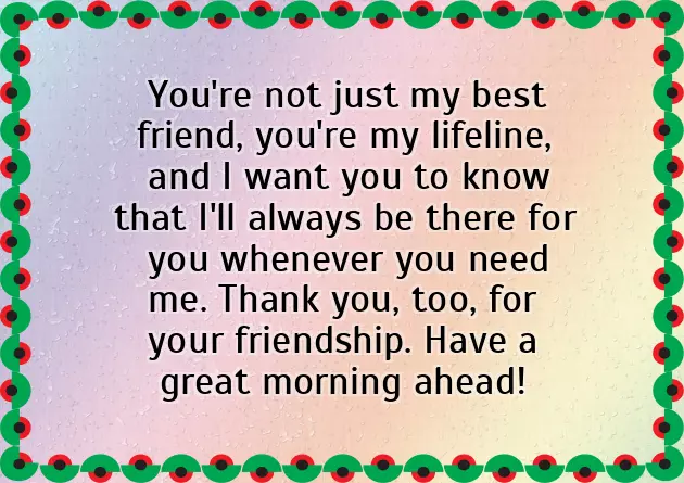 Good Morning Greetings For Friends