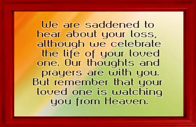 Condolences Wishes For Loss Of Father