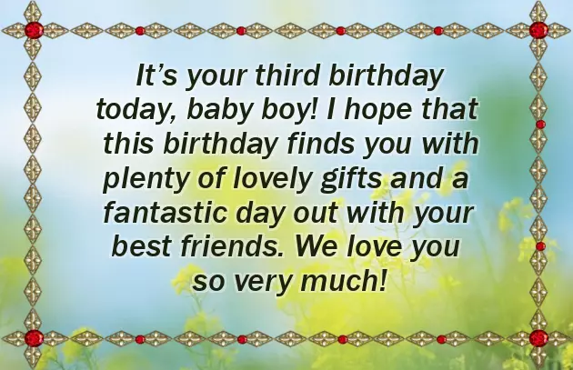 Happy 3Rd Birthday Daughter Quotes