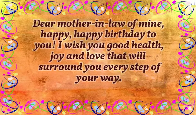 Birthday Wishes For Mother In Law From Daughter In Law