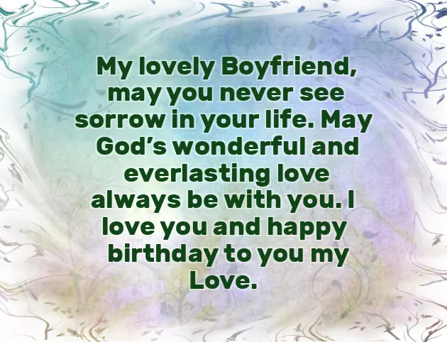 Inspirational Birthday Quotes For Boyfriend