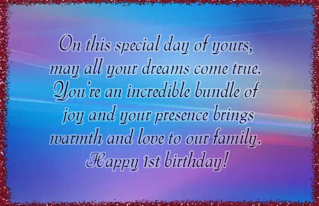 Happy 1St Birthday To Son Happy 1St Birthday To Son