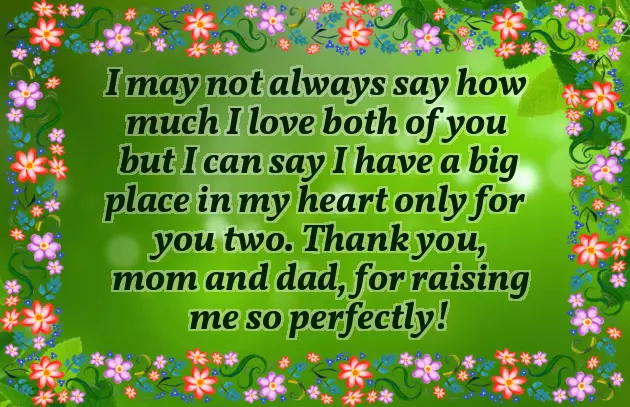 Special Message For Parents Special Message For Parents