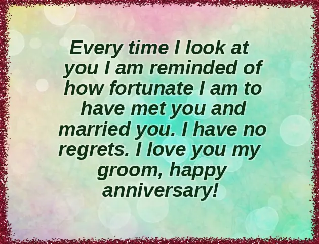 Husband To Wife Wedding Anniversary Wishes