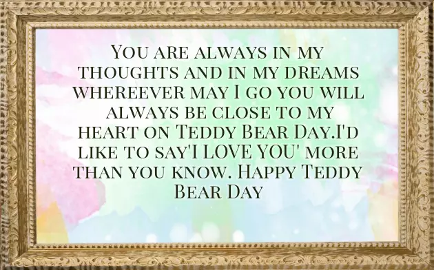 Teddy Day Message For Gf Teddy Day Message For Gf