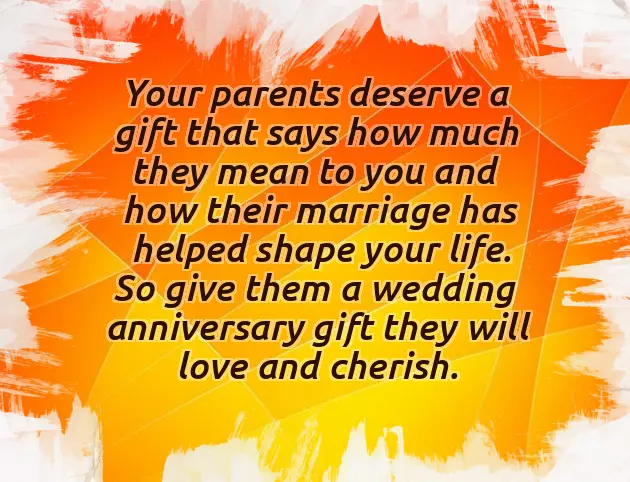 Wedding Anniversary Gifts For Parents Wedding Anniversary Gifts For Parents