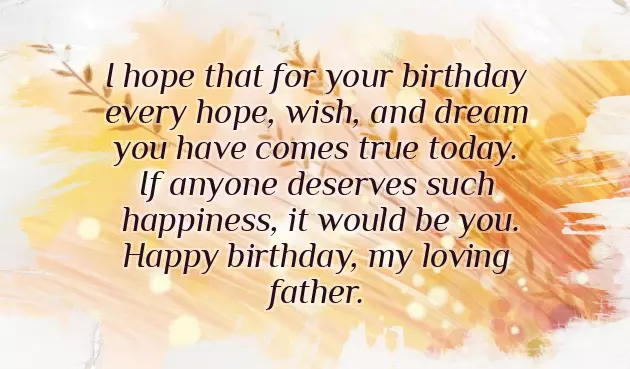 Happy Birthday Wishes Of Father Happy Birthday Wishes Of Father