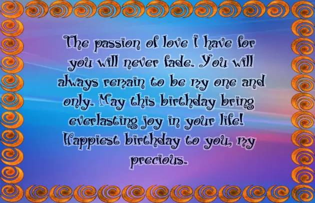 Bf Birthday Wish Sms