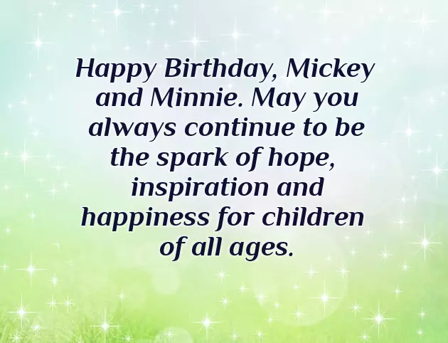 Happy Birthday Mickey