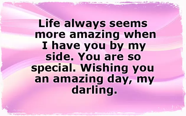 Beautiful Morning Msg