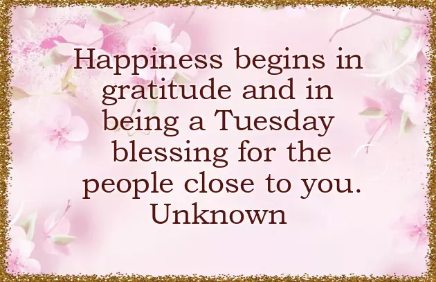 Happy Tuesday Good Morning Wishes