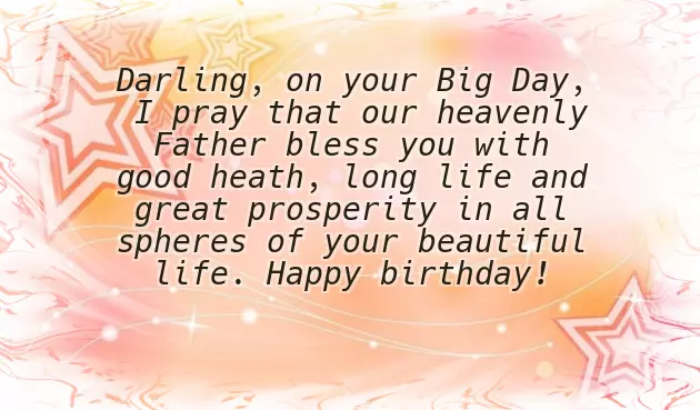 Happy Birthday Prayer Text Happy Birthday Prayer Text