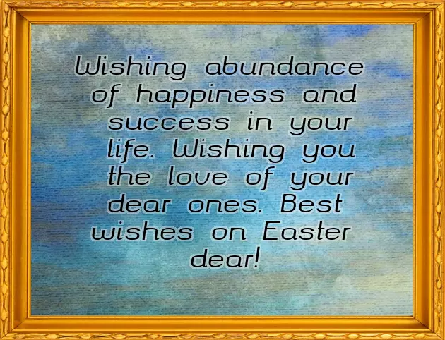 Easter Day Greetings