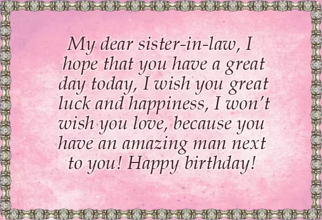 Birthday Wish To Brother Wife Birthday Wish To Brother Wife