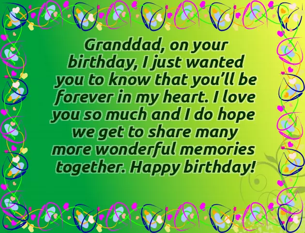 Best Wishes For Grandfather
