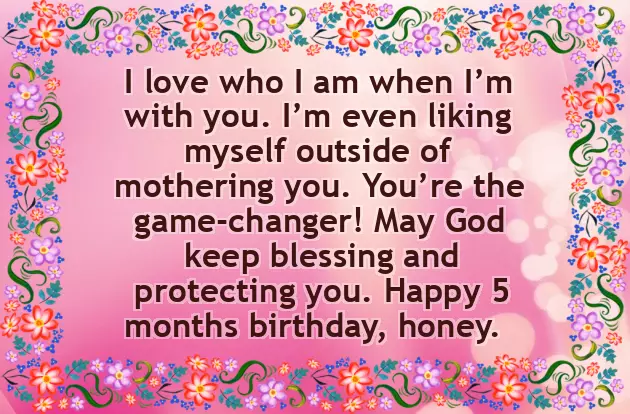 Happy 5Th Month Birthday Baby Boy Happy 5Th Month Birthday Baby Boy