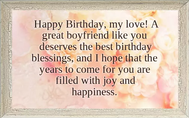 Unique Birthday Emotional Birthday Wishes For Boyfriend