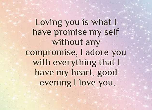 Good Evening Messages For Girlfriend