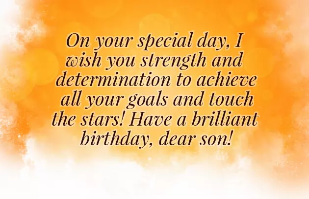 Inspirational Birthday Quotes For Son