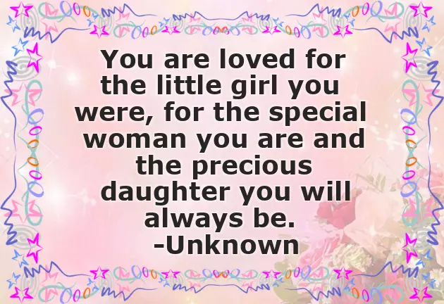 Happy Daughters Day Quotes From Father