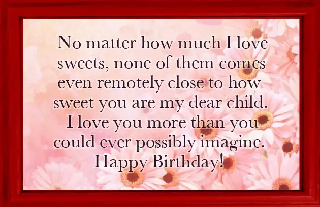 Birthday Wishes For My Baby Girl