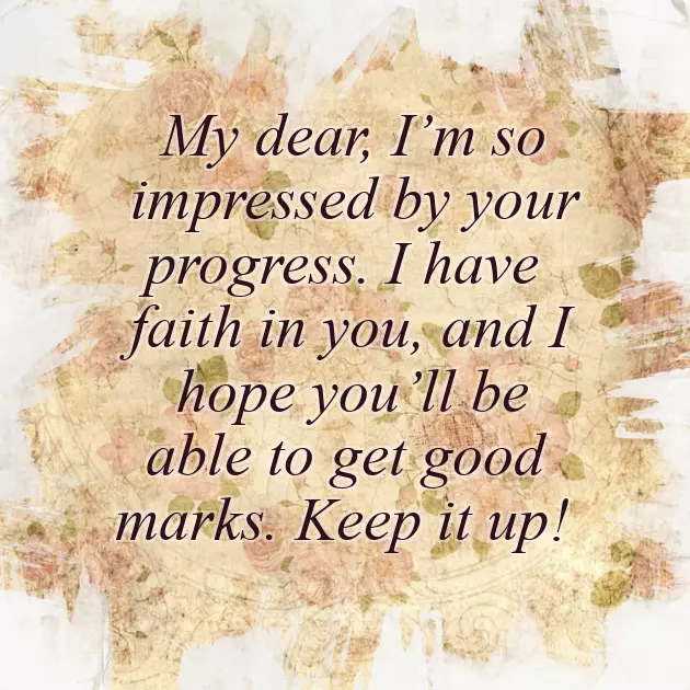 Congratulations On Your Hard Work