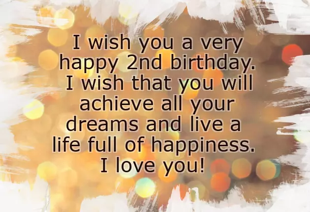 Happy 2 Years Birthday To My Daughter